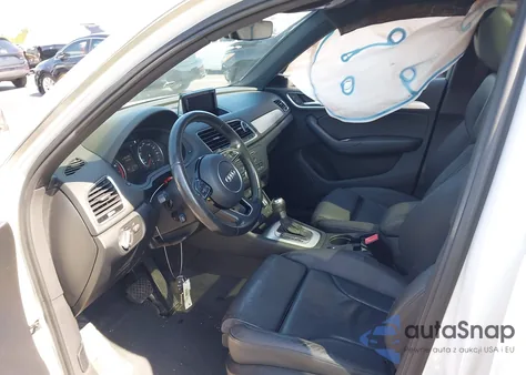 2016 Audi Q3 2.0T Premium Plus from USA, damaged, VIN WA1BFCFS0GR014028